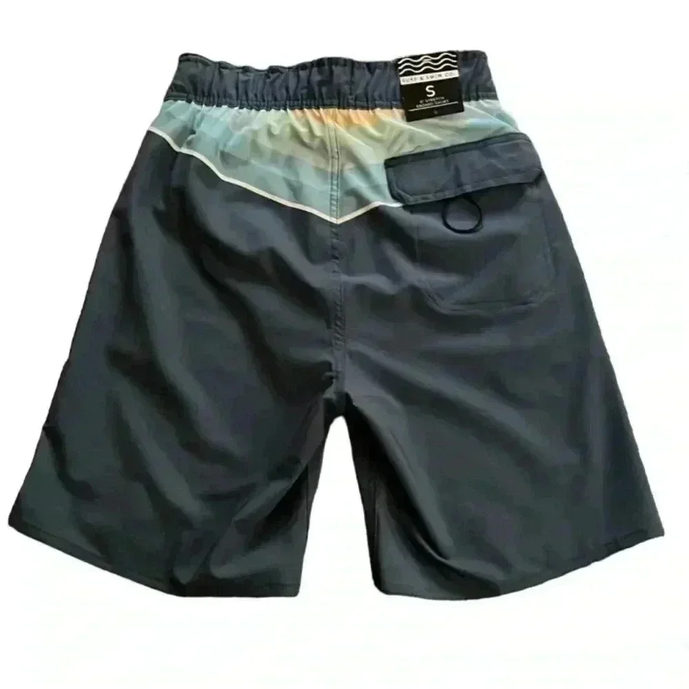 Surf and Swim Co. Board Shorts Blue Size Small NWT